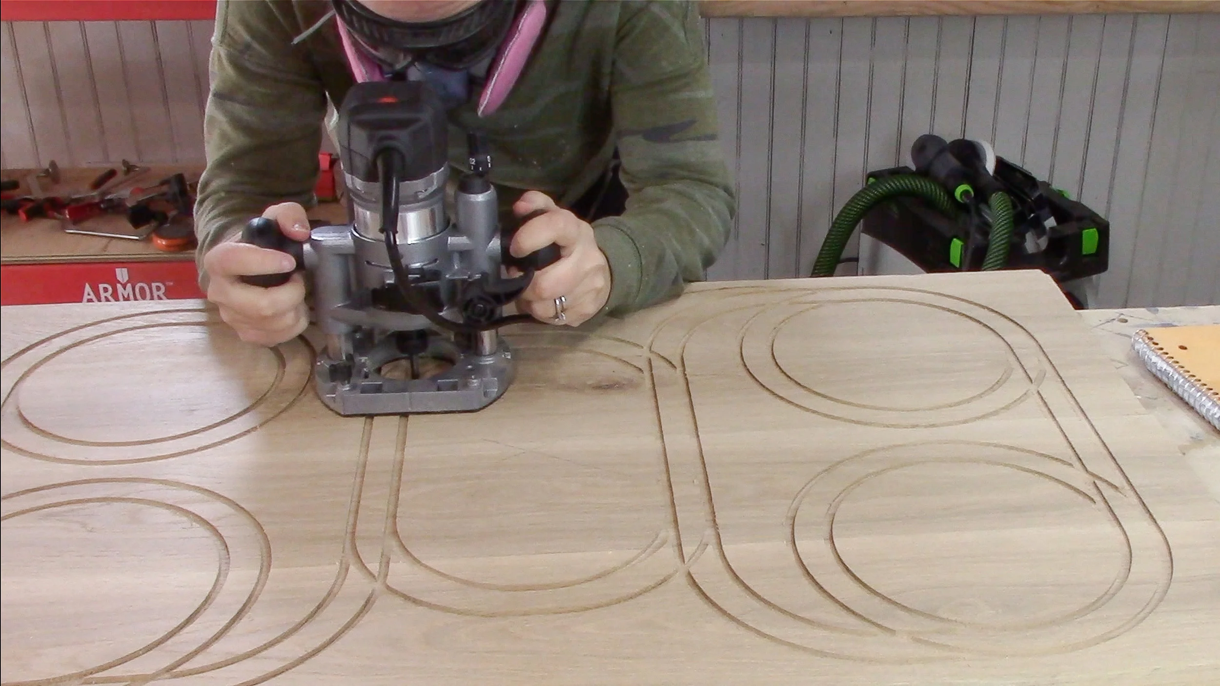 Train track router sale bits